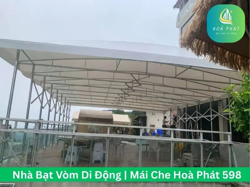 Nhà bạt vòm di động cho quán cafe