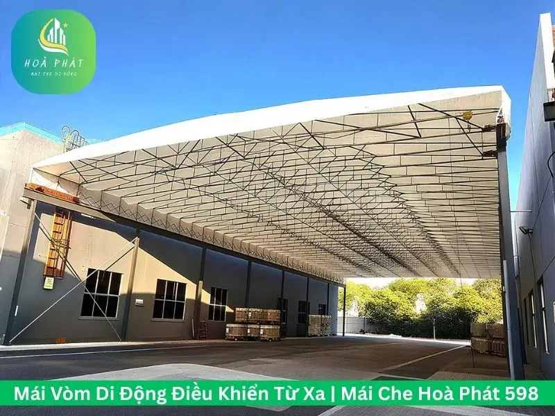 Mái vòm bạt xếp có chi phí khá rẻ