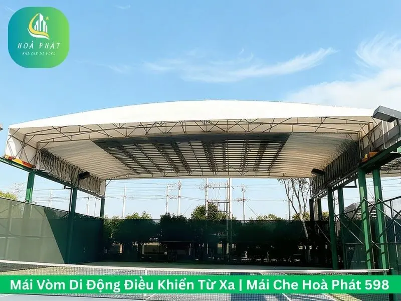 Mái vòm di động sân thể thao