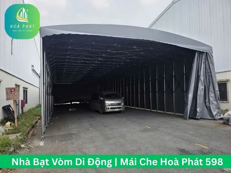 Vẻ đẹp sang trọng của nhà bạt vòm di động