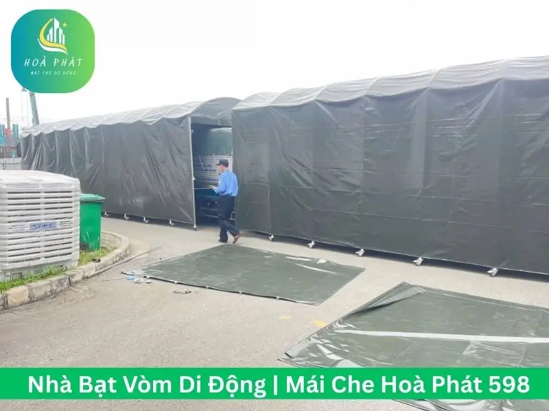 Nhà bạt di động kho hàng hoá