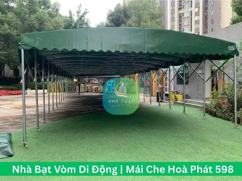 Nhà bạt vòm quán cafe ngoài trời